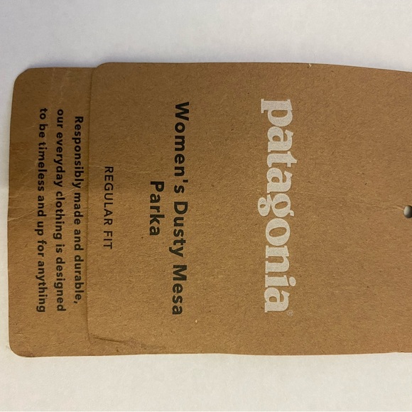 Patagonia Women’s Dusty Mesa Parker Natural with molder blue size Large - Picture 4 of 5